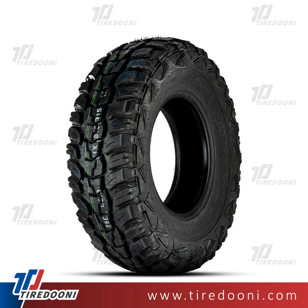 لاستیک خودرو مارشال سایز 35/12.5R15 مدل گل KL71